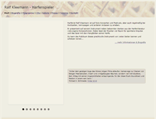 Tablet Screenshot of harfenspieler.de